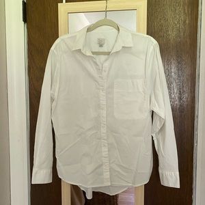 a new day White Button Up Blouse